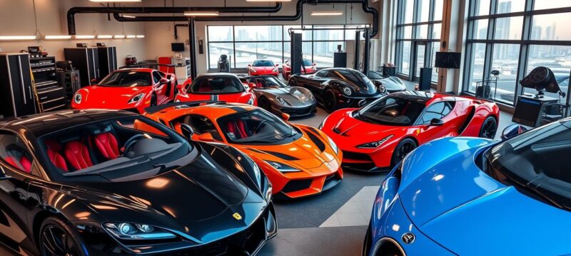 Exotic car services Dubai