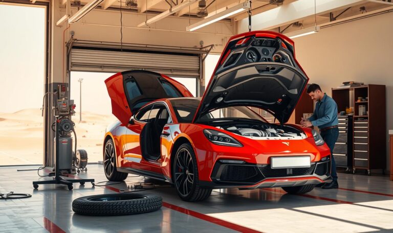 Regular car maintenance Dubai