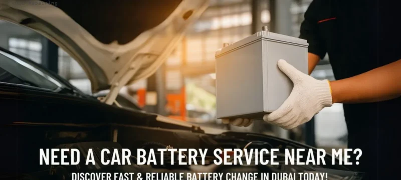 Need a Car Battery Service Near Me Discover Fast & Reliable Battery Change in Dubai Today!