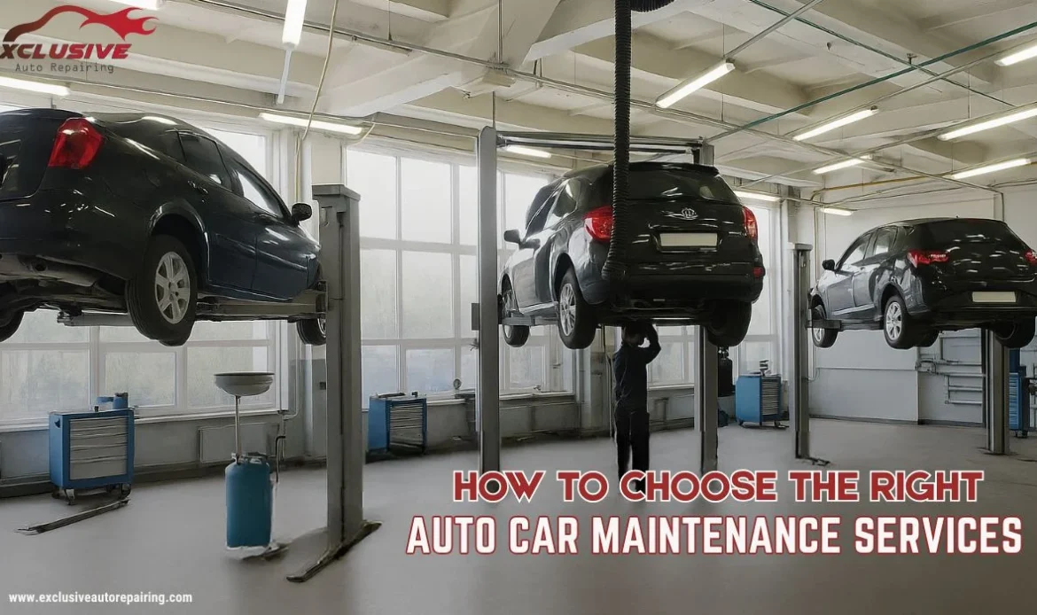 How to Choose the Right Auto car Maintenance Services