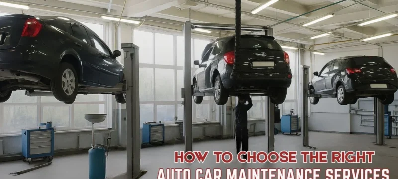 How to Choose the Right Auto car Maintenance Services