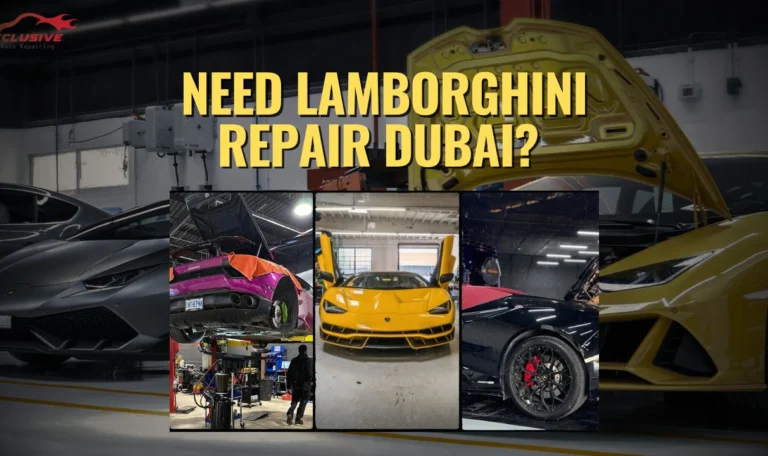 Need Lamborghini Repair Dubai
