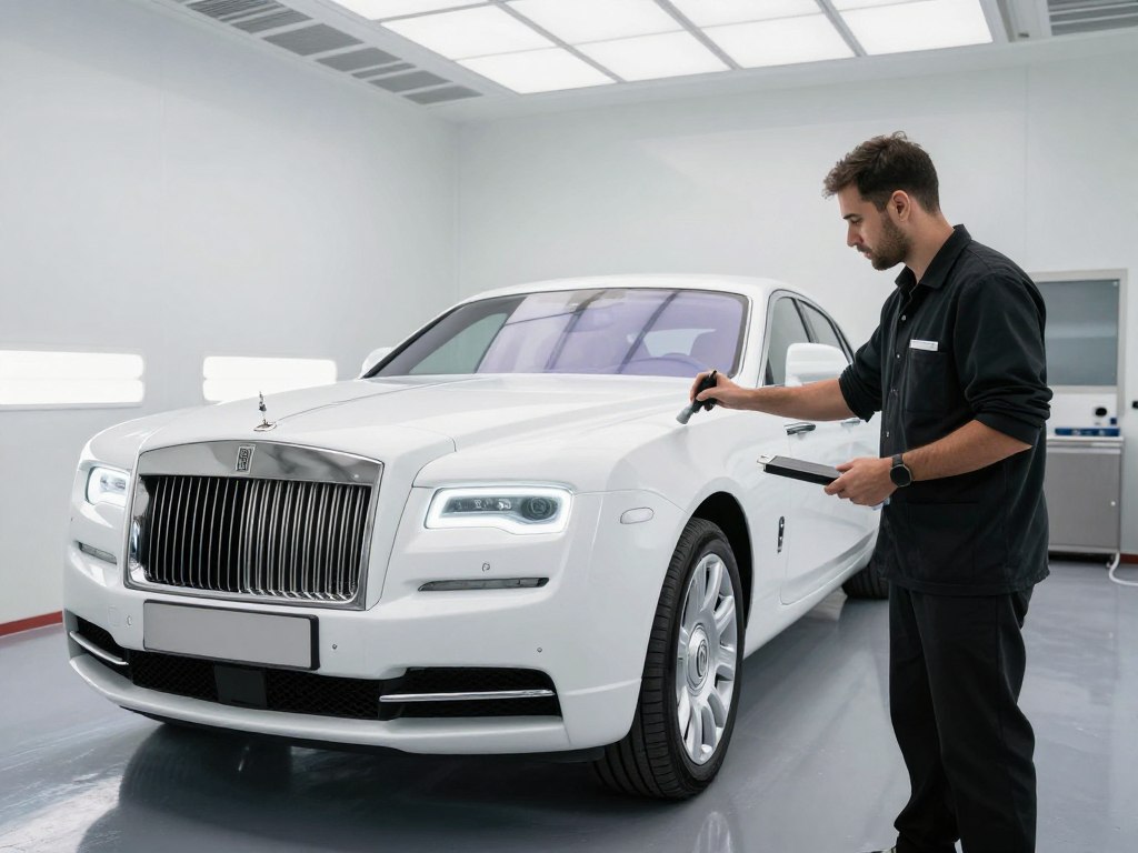 Bodywork & Paint services for luxury cars in Dubai