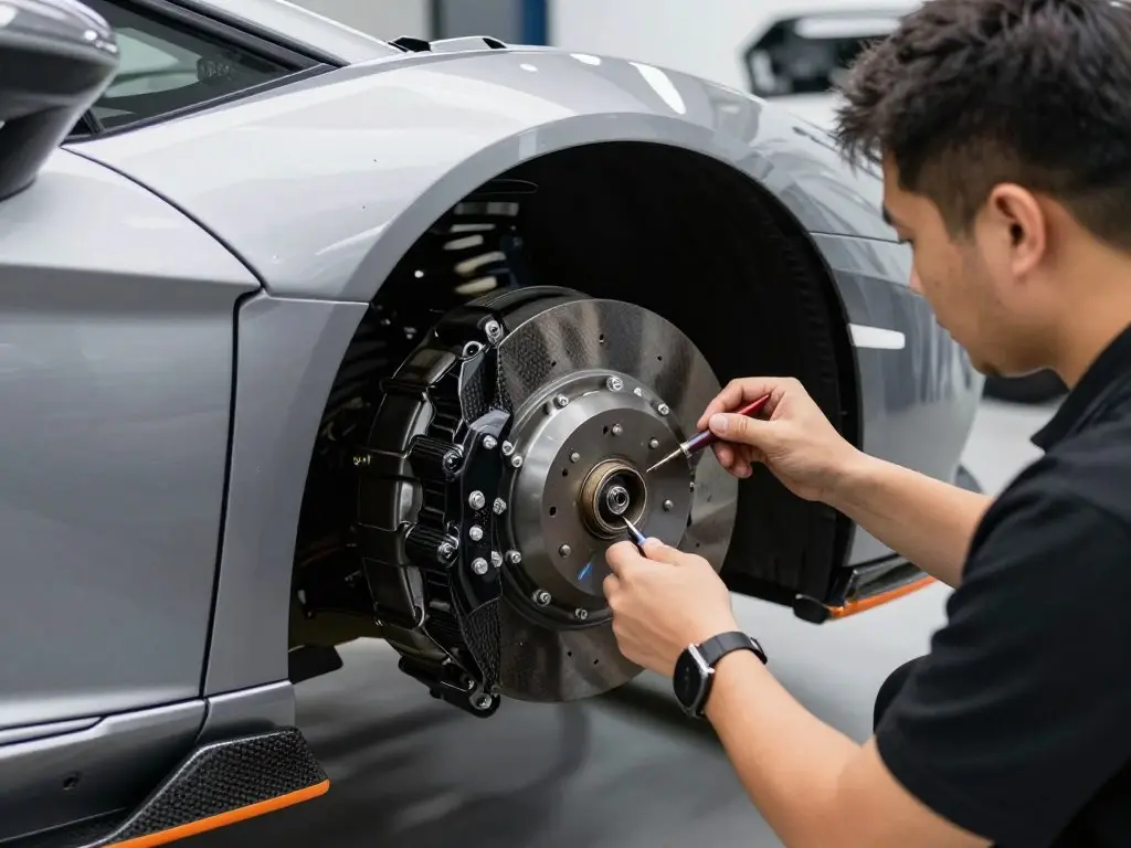 Brake System Services for luxury cars in Dubai