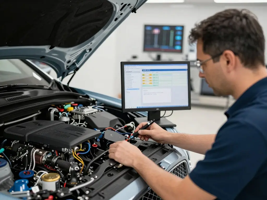 Electrical System Repair for high-end cars in Dubai