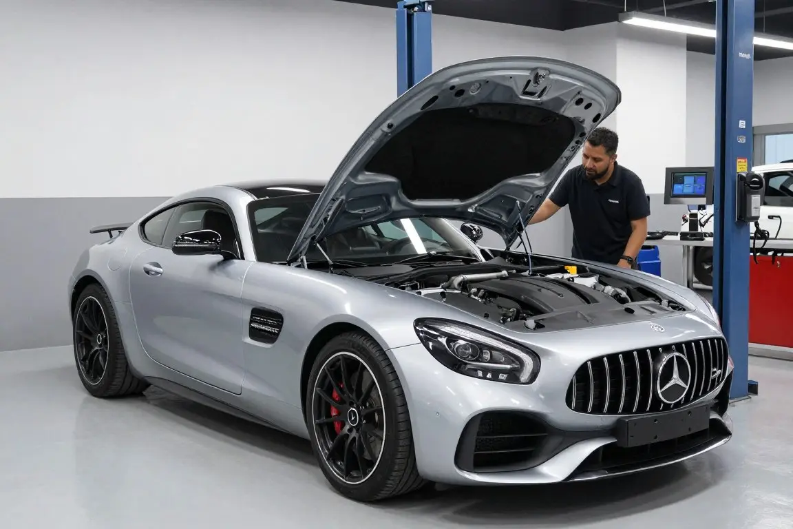 Mercedes-Benz repair and service in Dubai