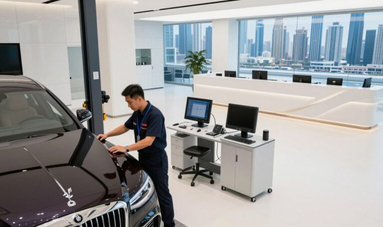 best rated car garage in dubai