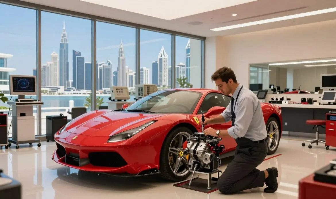 ferrari repair dubai