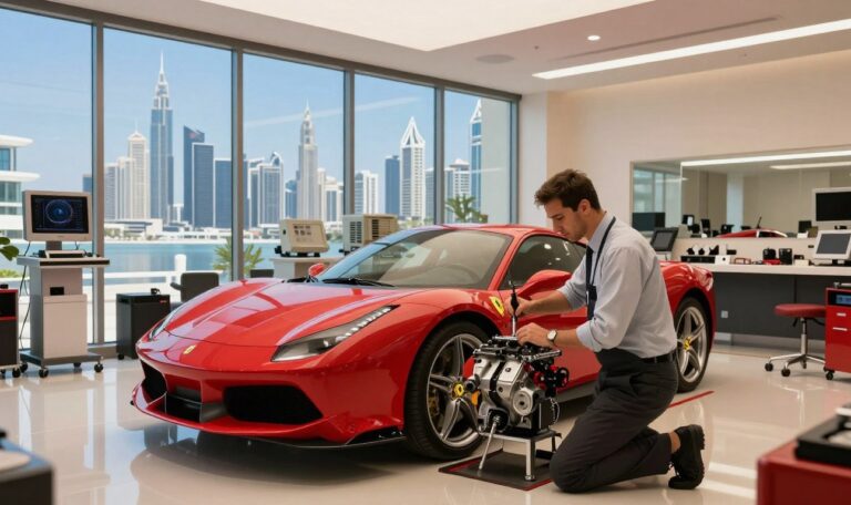 ferrari repair dubai