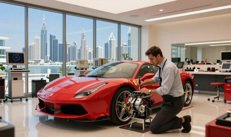 ferrari repair dubai