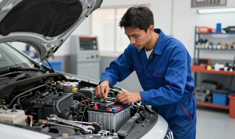 car battery replacement dubai